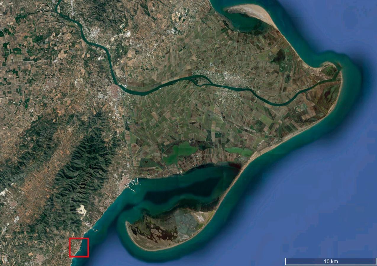 Casita De Pescadores Reformada En เลสกาเซส ดัลกานาร์ ภายนอก รูปภาพ